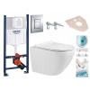 WC Grohe Mexen Lena Rimless+soft-close sedák duroplast slim SADA 4 v 1