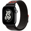 Originálne Apple prevliekací športový remienok Nike pre Apple Watch 42mm / 41mm / 40mm / 38mm - Midnight Black MGCX4ZM/A - možnosť vrátiť tovar ZADARMO do 30tich dní