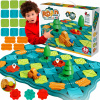LOGICKÁ DOSKOVÁ HRA CESTNÝ LABYRINT 38 EL GULIČKOVÁ DRÁHA VZDELÁVACIE PUZZLE
