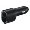 Samsung duálna autonabíjačka 40W (USB,USB-C) Black