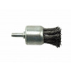 Kartáč okružní copánkový, 28mm, vlnitý drát S 0,5mm, stopka 6mm GEKO GEKO nářadí G00631