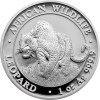 Strieborná investičná minca Leopard Somálsko 1 Oz 2023