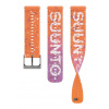 Suunto 22mm Athletic 6 Silicone Strap power orange S+M