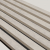 3D MDF lamelový panel betón svetlý - filc