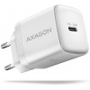 Axagon ACU-PD20W, nabíjačka USB-C, 20W, biela ACU-PD20W