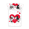 Jerry Fabrics Obliečky Mickey and Minnie Love 05 140x200 70x90