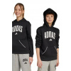 Detská mikina adidas čierna farba, s kapucňou, s potlačou, JM1536 140