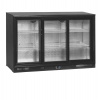 Minibar presklené posuvné dvere, čierna TEFCOLD DB 301 S-3