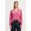 United Colors of Benetton sveter dámsky s prímesou vlny 1Y6SD403O ružová L