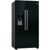 Chladnička side by side Bosch KAD93ABEP s výrobníkom ľadu, NoFrost, 562 l, čierna