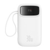 Powerbank Baseus QPow 2 20000mAh 30W 2xUSB-C (biela) P10055009213-00