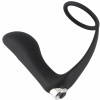 Black Velvets Vibrating ring a plug