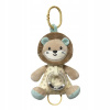 Teddies Lev natahovací hrací strojek a chrastítko