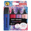 Zvýrazňovače Stabilo Boss Original Nature Colors 4 ks 70/4-1-103-5