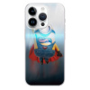 Silikonové pouzdro iSaprio - Apple iPhone 15 Pro - Mimons Superman 02 (Odolný silikonový kryt, obal, pouzdro iSaprio - Apple iPhone 15 Pro - Mimons Superman 02 - skvělá ochrana a pružnost, stylový UV