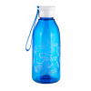 FORCE fľaša DROP 0,6 l, transparentná modrá