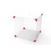 3DFOX FOX BOX pre 3D tlačiareň bielo/červený - Základné