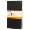 Moleskine zošity linajkové čierne L 3ks