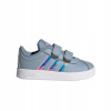 Detské topánky Adidas VL Court 2.0 CMF I 27 šedé športové suché zipsy