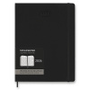 Moleskine Diár 2026 - PRO, tvrdé dosky B5, týždenný, vertikálny, čierny
