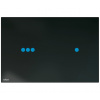 ALCA Ovládacie tlačidlo senzorové NIGHT LIGHT 3 SLIM s podsvietením, sklo
