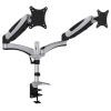 Digitus DA-90353 2-násobný stolový držiak monitoru 25,4 cm (10) - 68,6 cm (27) sklápajúci, nakláňací, otočný; DA-90353