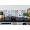 Samolepiaci PVC panel zlatý Wall Tiles Alia 15,25 x 15,25 cm