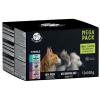 PTR PETREPUBLIC Mega Pack Steril Tuna, turkey, beef Box - mokré krmivo pre mačky - 12x100g