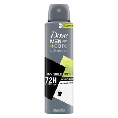 Dove Men + Care Advanced Invisible Fresh 72H Deospray Antiperspirant 150 ml pre mužov