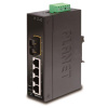 Planet ISW-511TS15, 4x 10/100Base-TX+ 1xSC 100BASE-FX 15km, SM, DIN, IP30, -40~75°C