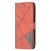 Puzdro typu kniha CaseMe Binfen Samsung A346B Galaxy A34 5G, farba brick