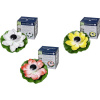 FIAP 3206-5 SOLAR ACTIVE WaterLily 3er SET solárne dekoračné osvetlenie sada 3 ks LED pevne zabudované LED osvetlenie biela, žltá, červená; 3206-5