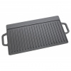 Grilovací plát obojstranný Cattara Liatina 50x23x1,4 cm - čierny