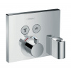 Hansgrohe ShowerSelect vaňová/sprchová batéria podomietková s termostatom chrómová 15765000