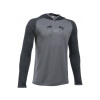 Detská mikina Under Armour Tech Block ĽAHKÁ Šedá YXS - XS