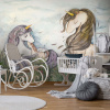 Wallart Tapeta Wild Unicorns