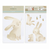 Little Dutch Samolepky na stenu Baby Bunny 42x30 krémová