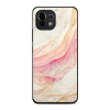 Lesklý kryt Mobiwear Glossy - Xiaomi 11 Lite 5G NE - G027G - Růžový a zlatavý mramor (Prémiové lesklé pouzdro, obal, kryt Mobiwear Glossy na mobil Xiaomi 11 Lite 5G NE - G027G - Růžový a zlatavý mramo
