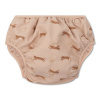 Swim Essentials Plavky pre bábätká s UPF 50+ Brown Leopard