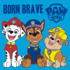 Faro Magický uteráček Paw Patrol Brave 30 x 30 cm