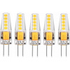 Žiarovka, žiarivka - G4 LED žiarovky halogénu 4000K 12V 3W 5ks mini (G4 LED žiarovky halogénu 4000K 12V 3W 5ks mini)