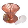 HARIO Drip V60-02 - dripper / kovový filter na kávu s meracou nádobou