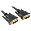 Prepojovací kábel PREMIUMCORD DVI na DVI 2 m (DVI-D, M/M, dual link) kpdvi2-2