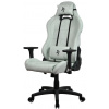 AROZZI herná stolička TORRETTA Soft Fabric v2/ látkový povrch/ perlovo zelená