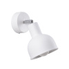 Sollux Lighting Nástenné svietidlo Elba, 1x biele kovové tienidlo (možnosť polohovania)