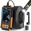INŠPEKČNÁ KAMERA DUO ENDOSKOP FLEXIBILNÁ 5M 9LED 2xFULL HD DISPLEJ