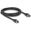Delock 80234 RJ45 sieťové káble, prepojovacie káble CAT 8.1 S/FTP 2.00 m čierna 1 ks; 80234