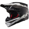 přilba SUPERTECH S-M10 AMPRESS, ALPINESTARS (černá matná/bílá, vel. 2XL)