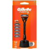 Gillette Fusion5 strojček + 5 náhradných hlavíc + stojan