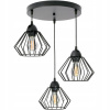 Luster stropná lampa 3 drôtené lampy na kábele (Luster stropná lampa 3 drôtené lampy na kábele)